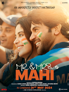 Mr. and Mrs. Mahi 2024 ORG DVD Rip Full Movie